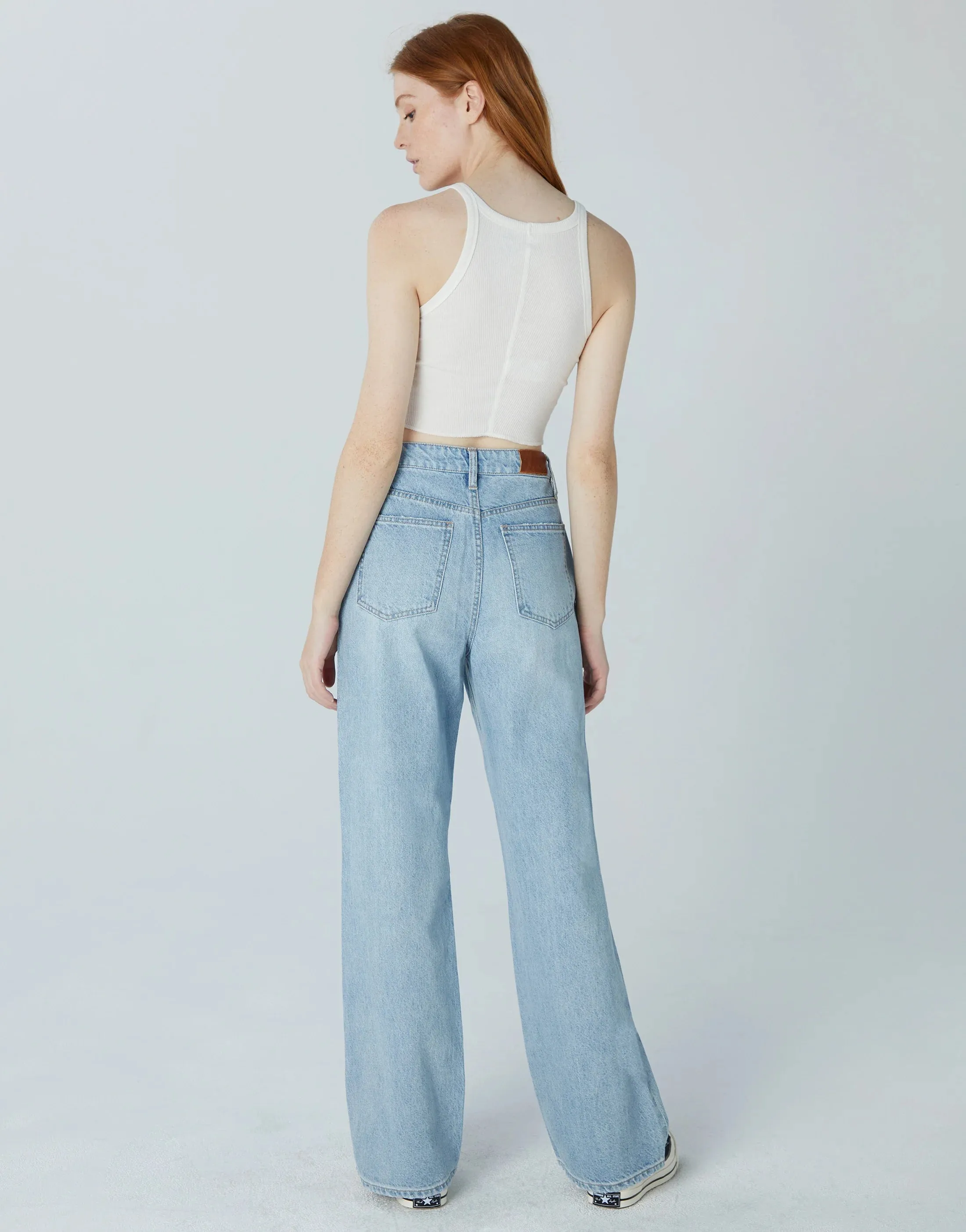 The Jolene High Rise A Line Flares - Spark
