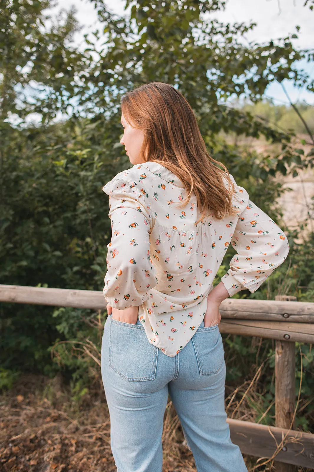 The Jolene High Rise A Line Flares - Spark