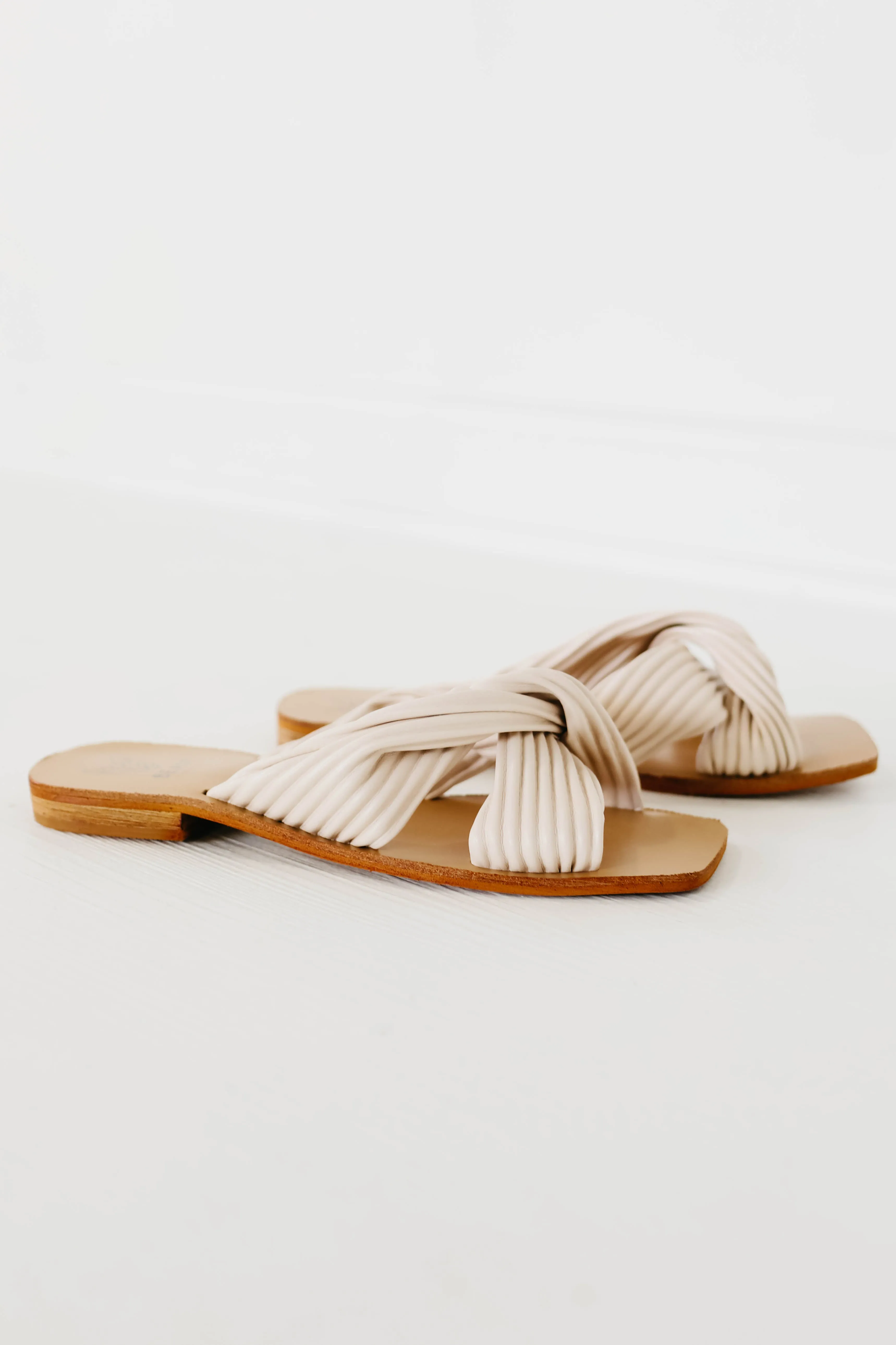 The Lana Cross Strap Sandal