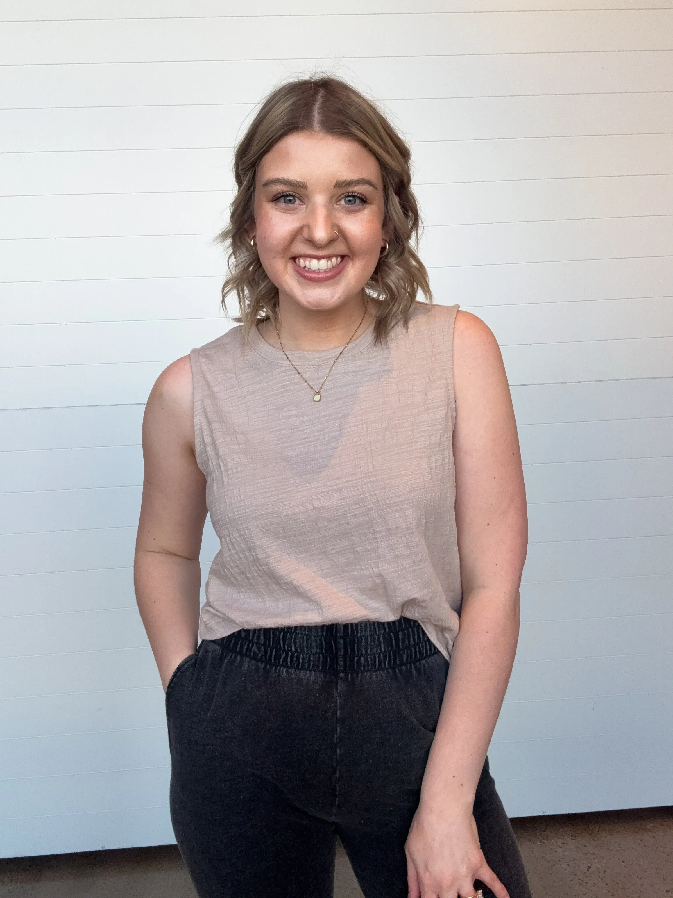 The Sloane Textured Top