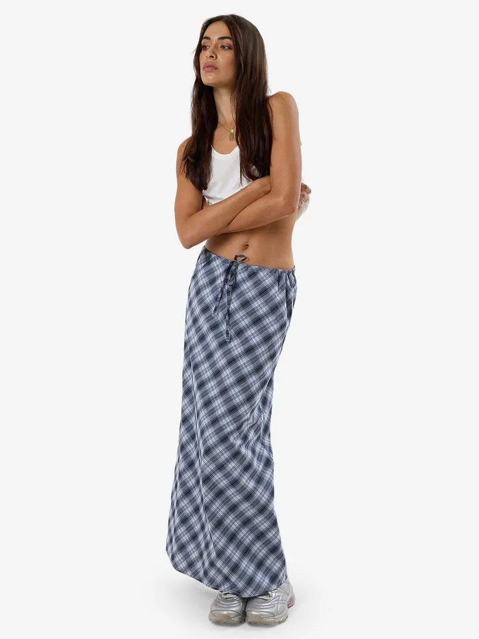 THRILLS FRIENDLY SERVICE BIAS SKIRT - ICEBERG