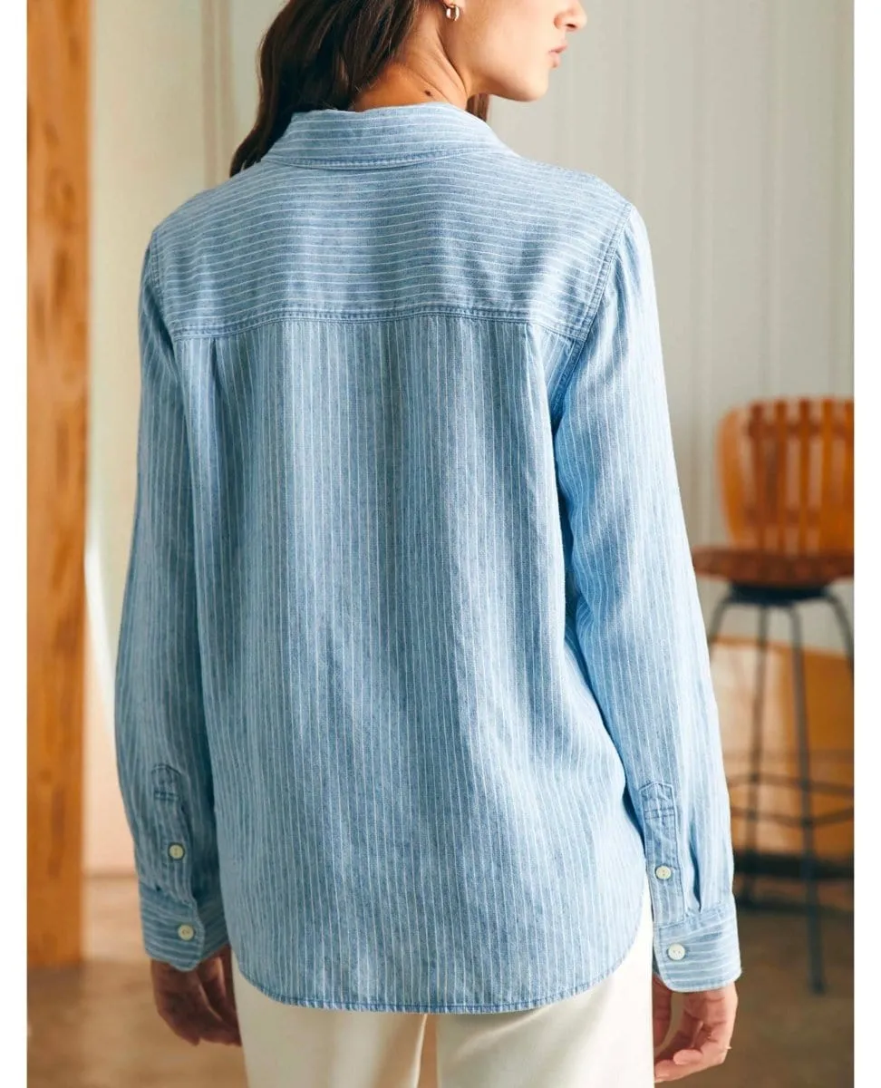 Tried & True Chambray Shirt Stripe