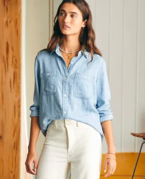 Tried & True Chambray Shirt Stripe