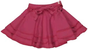 TwOOwls Pink/Orange Baby ChaCha Skirt -100% organic cotton