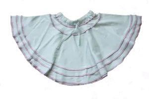 TwOOwls Turquoise/Pink Baby ChaCha Skirt -100% organic cotton