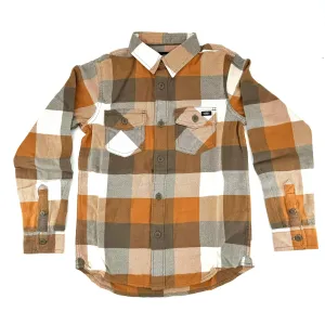 VANS Youth Box Flannel Bungee Cord/Brown Sugar