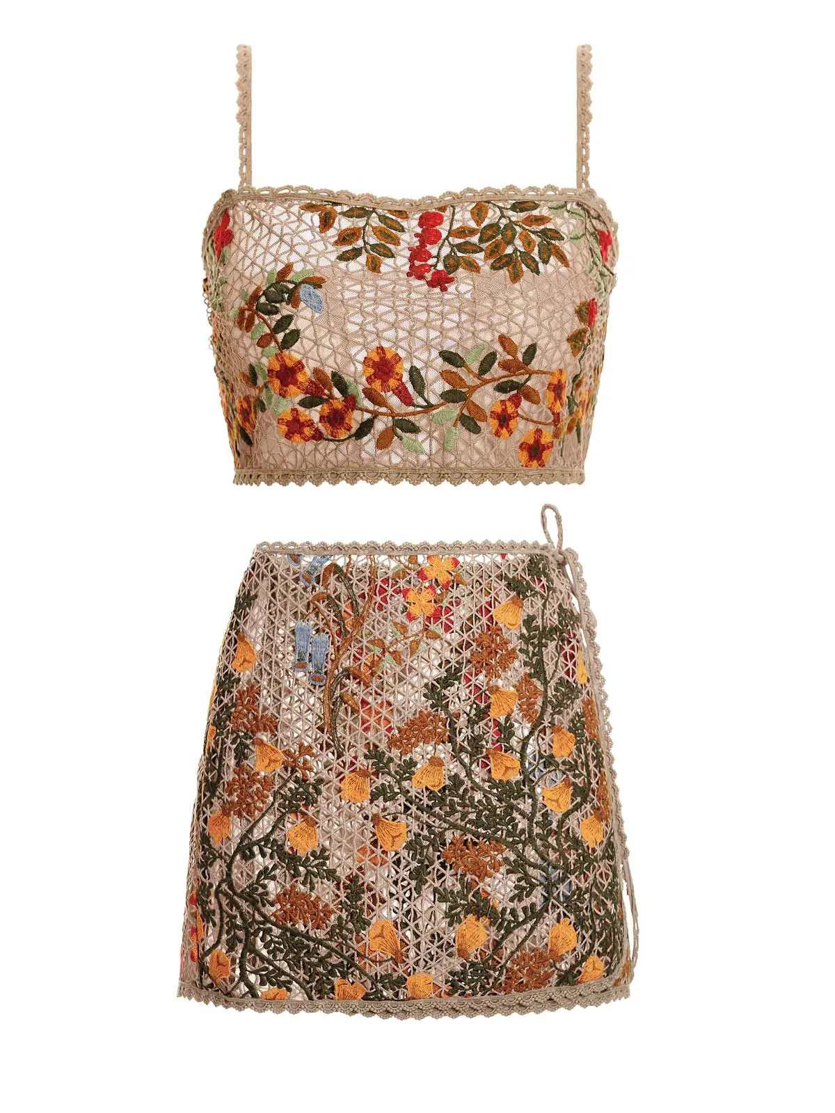 Vicky Crop-Danina Skirt