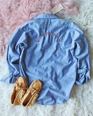 Vintage 70's Rainbow Shirt