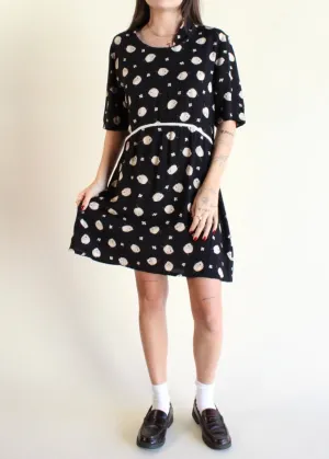 Vintage Floral Dress D0517