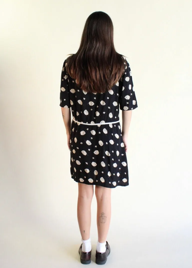 Vintage Floral Dress D0517