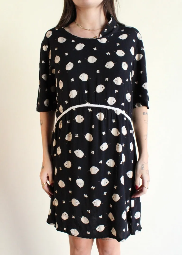 Vintage Floral Dress D0517