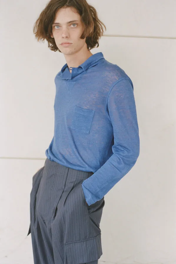 VISION TOP, CHAMBRAY