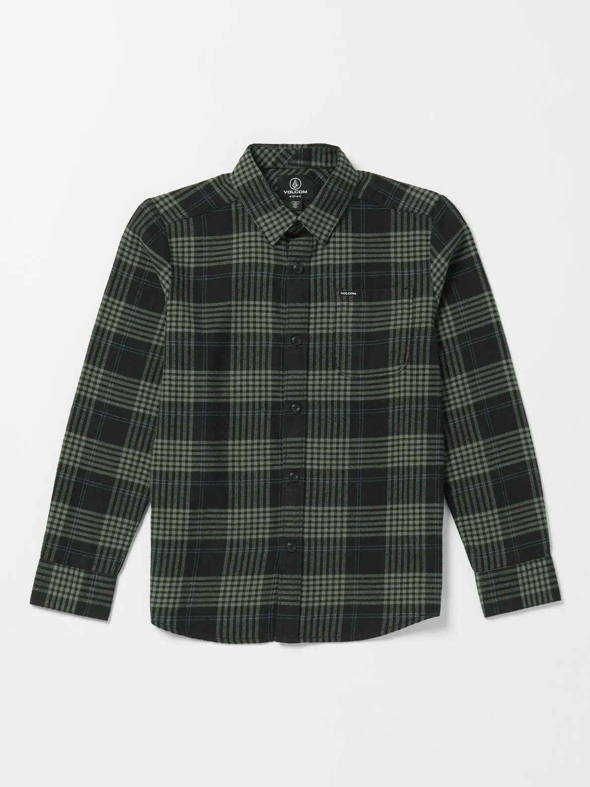 Volcom Boys Caden Plaid Long Sleeve flannel