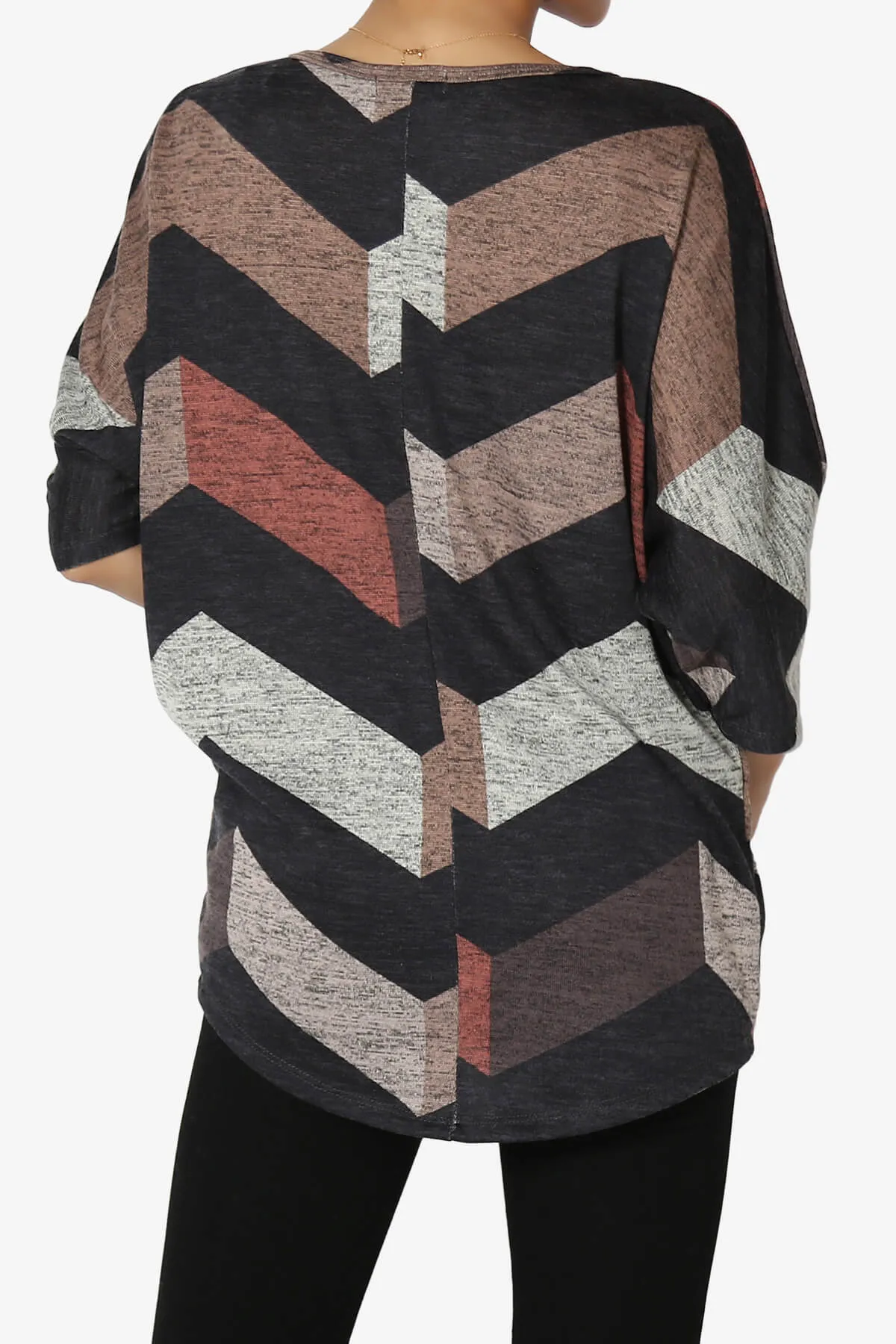 Wanda Printed Dolman Sleeve Top