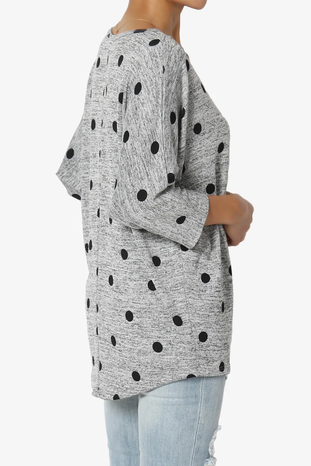 Wanda Printed Dolman Sleeve Top