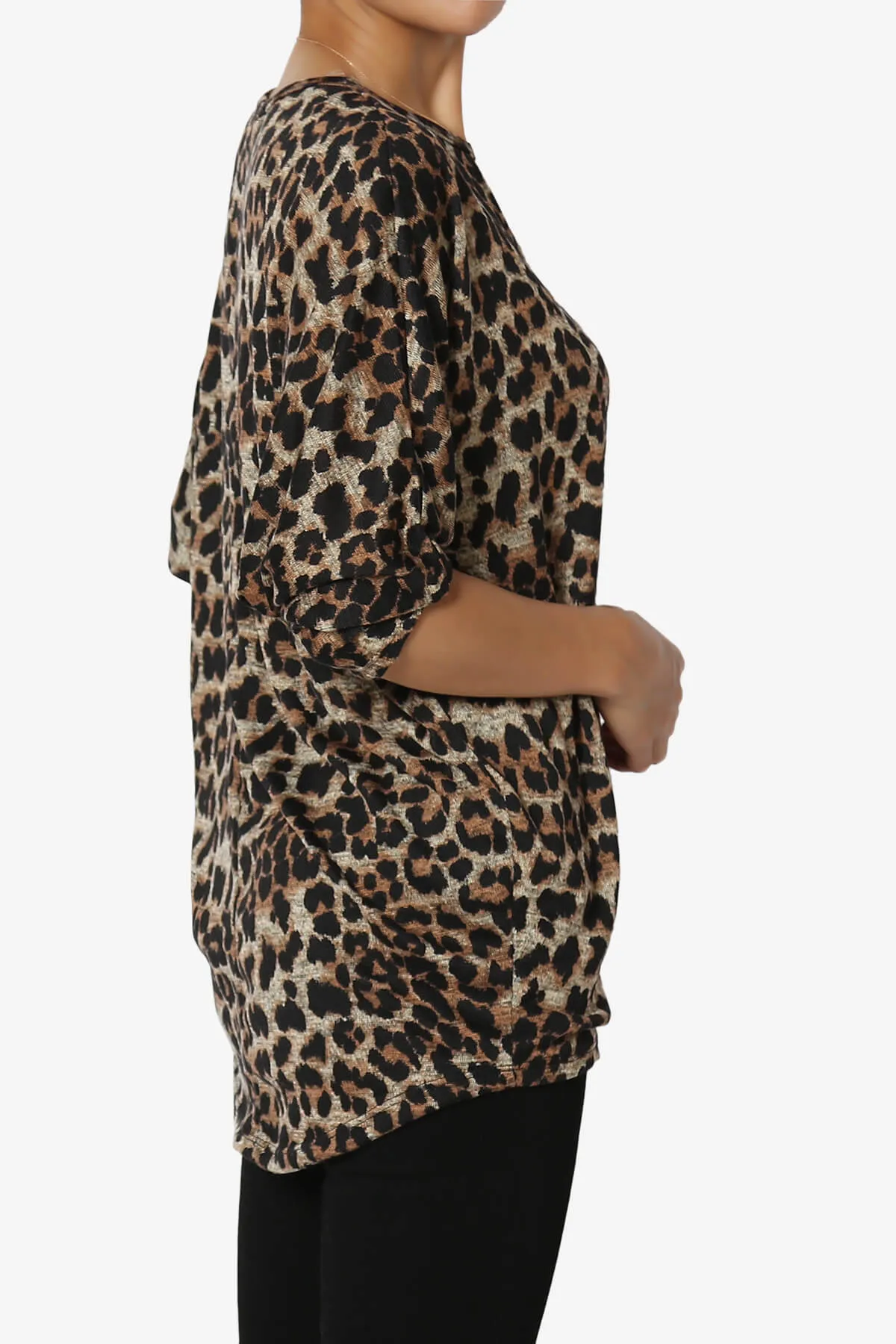 Wanda Printed Dolman Sleeve Top