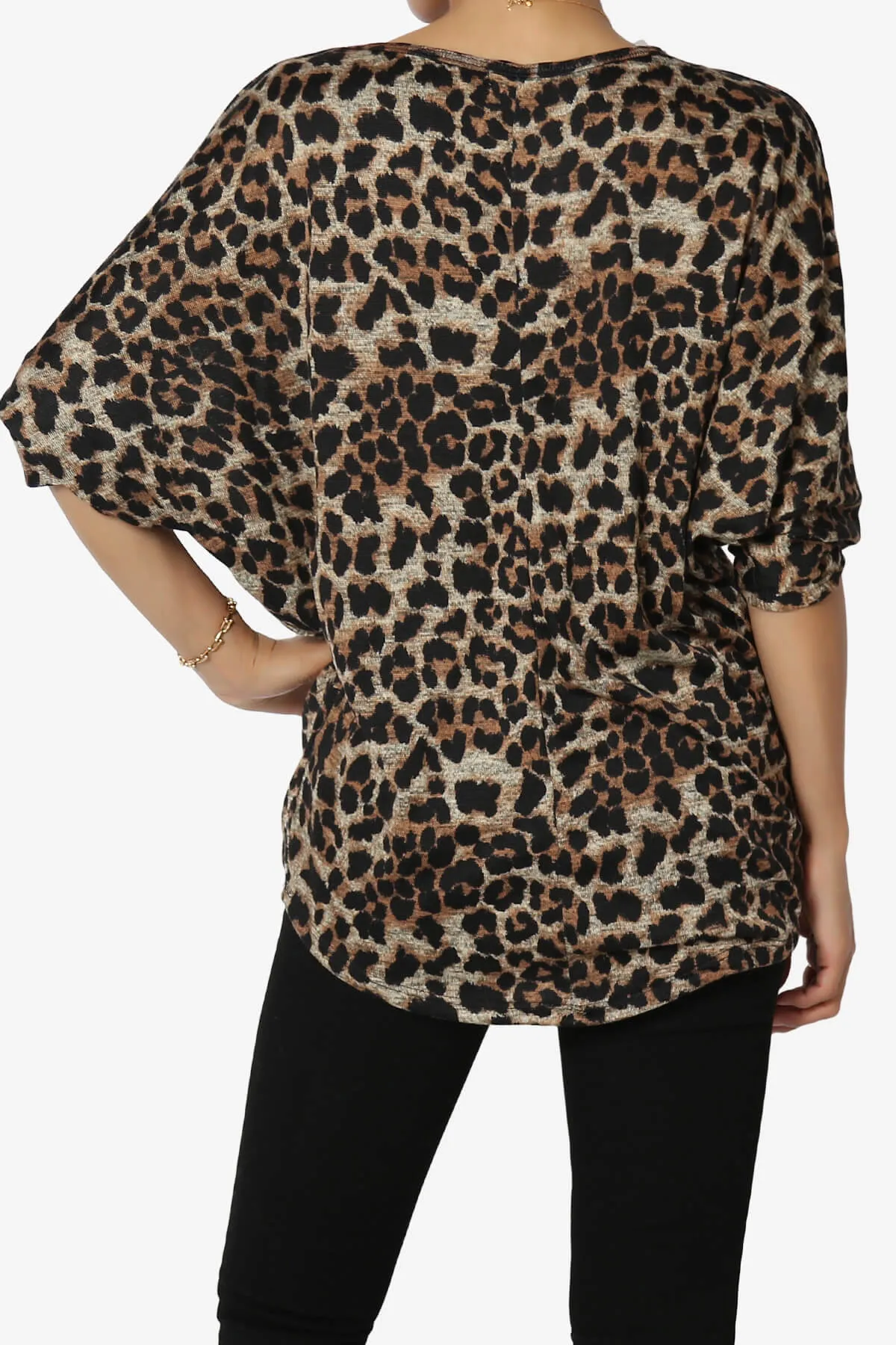 Wanda Printed Dolman Sleeve Top