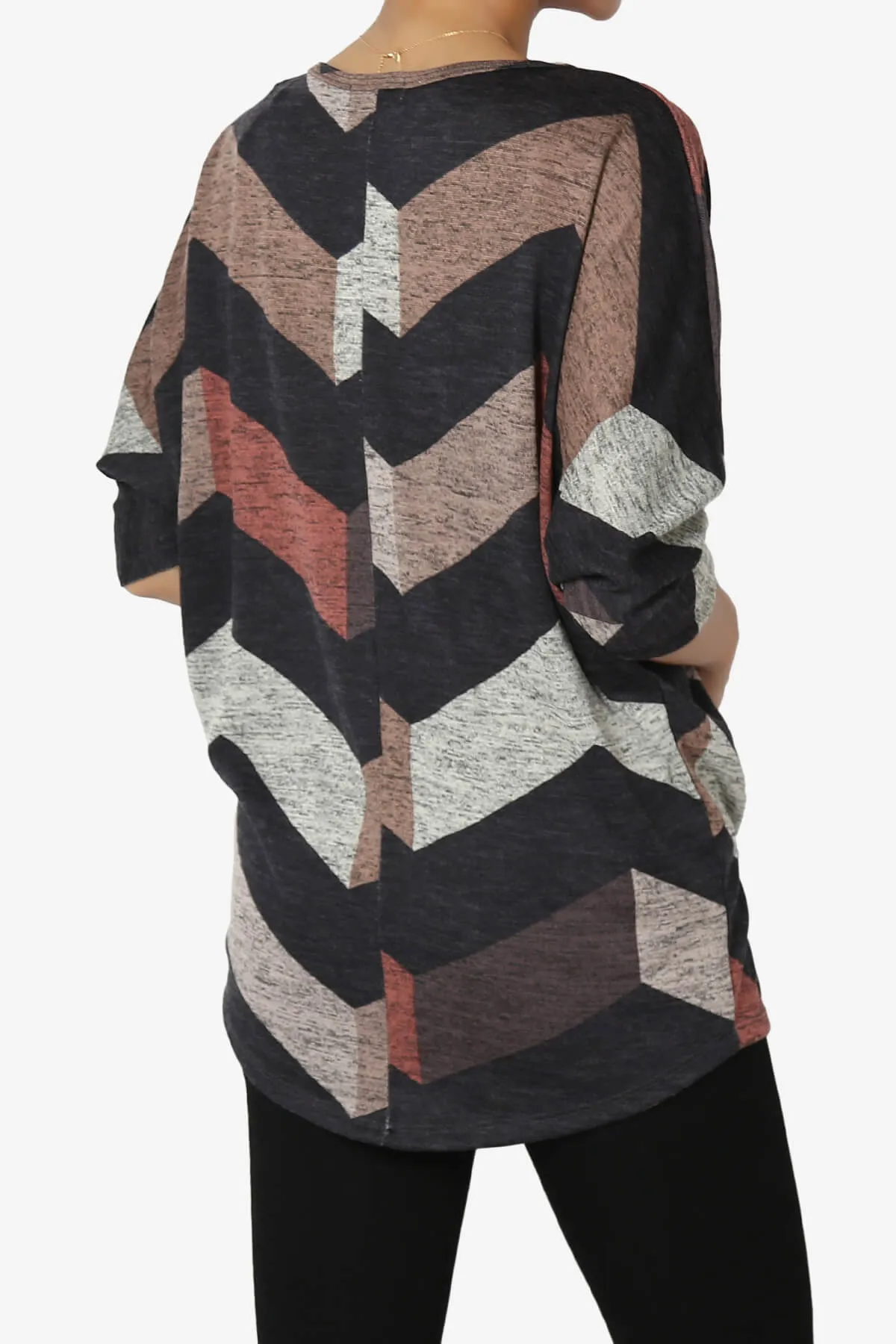Wanda Printed Dolman Sleeve Top