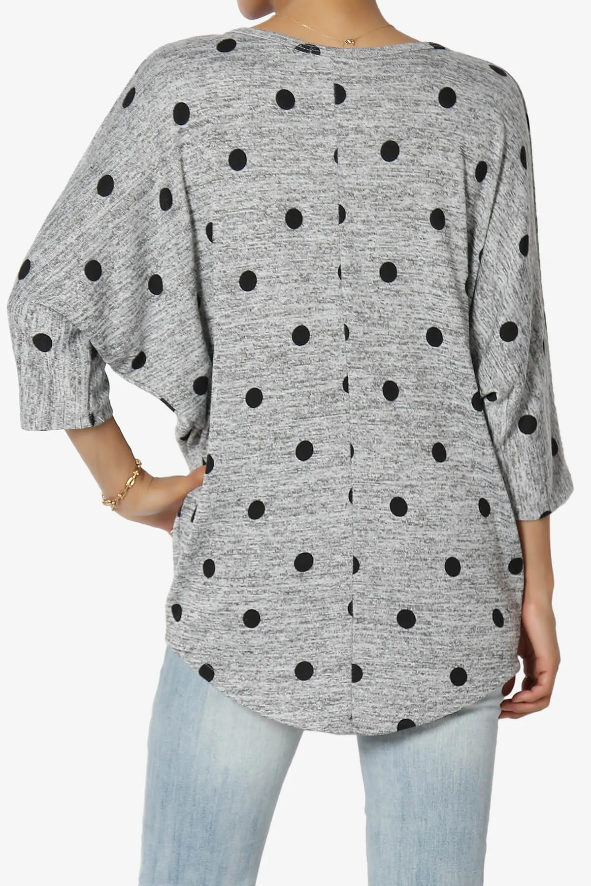 Wanda Printed Dolman Sleeve Top