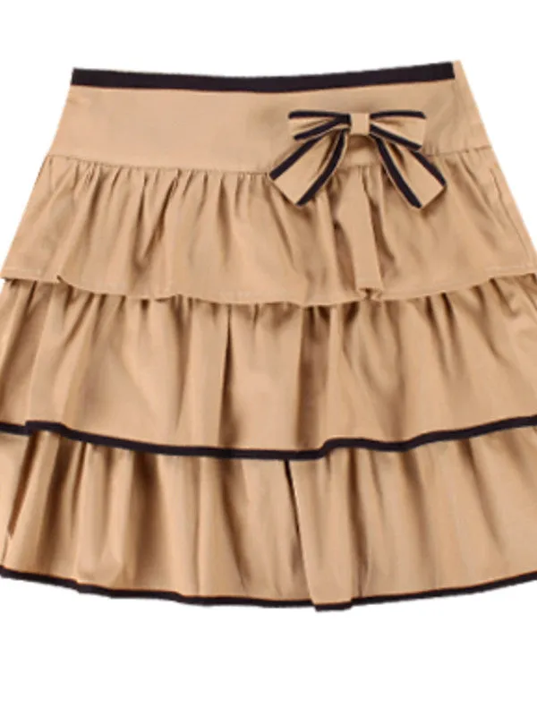 wavy bow tie skirts