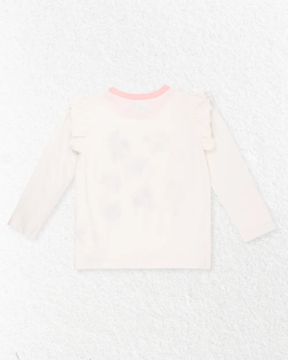 White Woodland Animal Applique Top