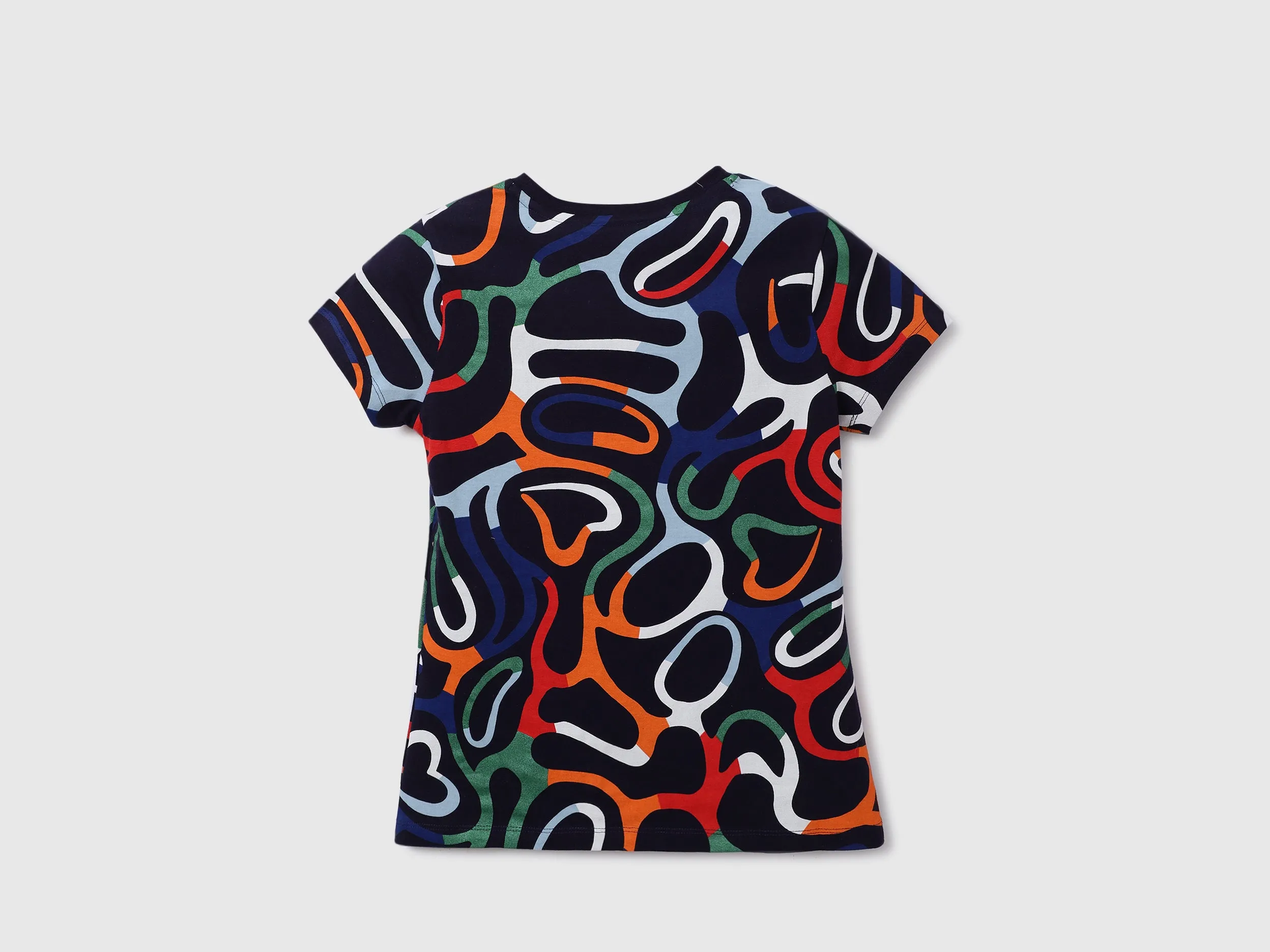 Women Printed Round Neck T-Shirt