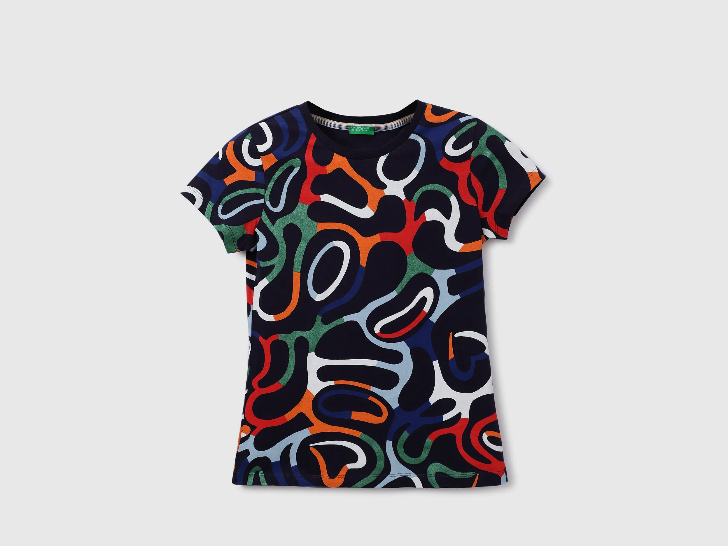 Women Printed Round Neck T-Shirt