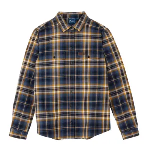 Women's Kansas Plaid Shirt, Navy