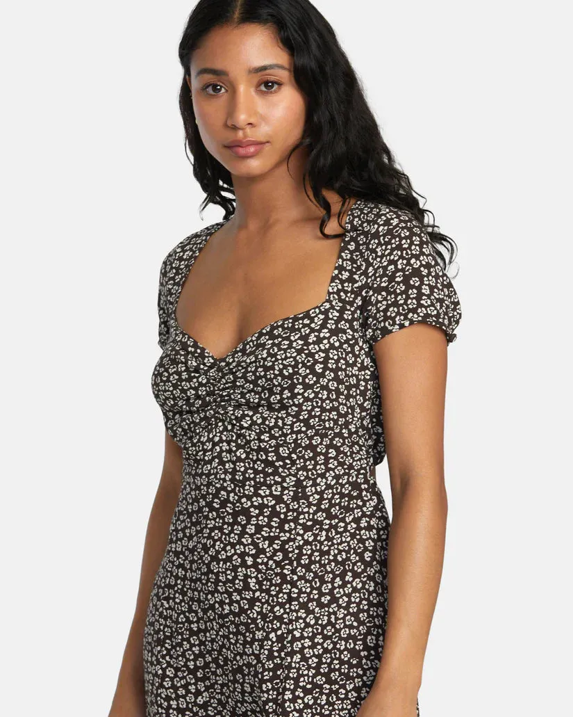 Women's Secrets Printed Midi Dress