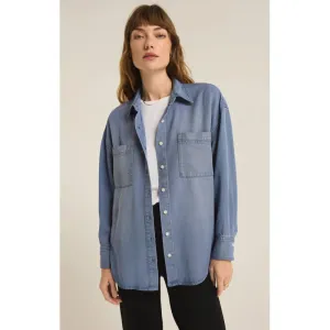 Z Supply Colbie Chambray Top