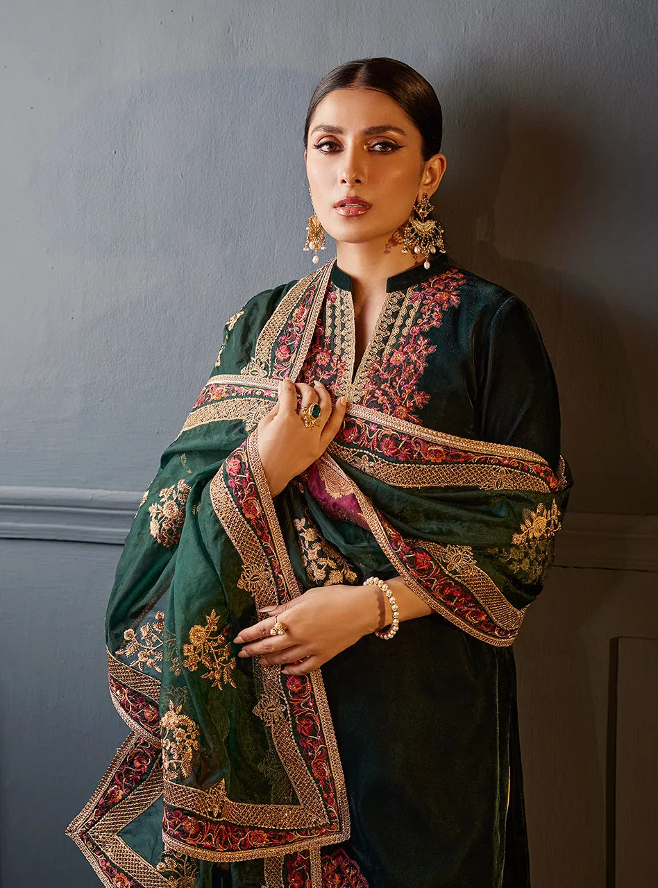 ZAINAB CHOTTANI VELVET COLLECTION '23 | ZELENA
