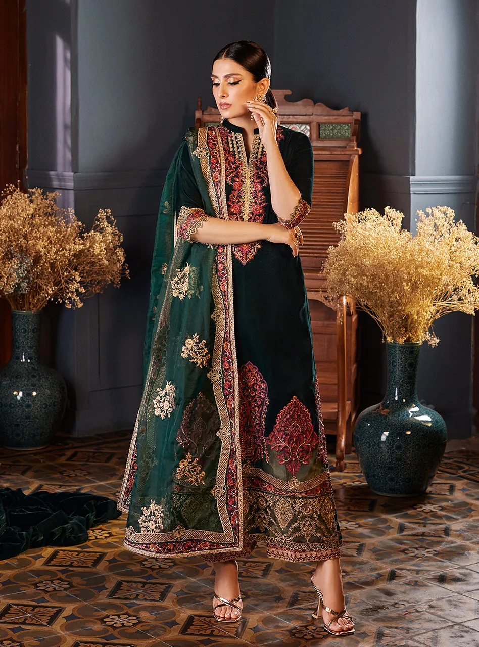 ZAINAB CHOTTANI VELVET COLLECTION '23 | ZELENA